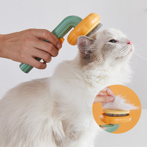 Self-Cleaning Slicker Brush