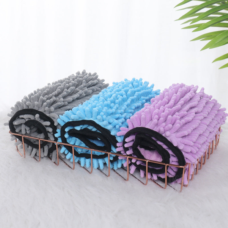 Quick-Dry Microfiber Pet Bath Towel