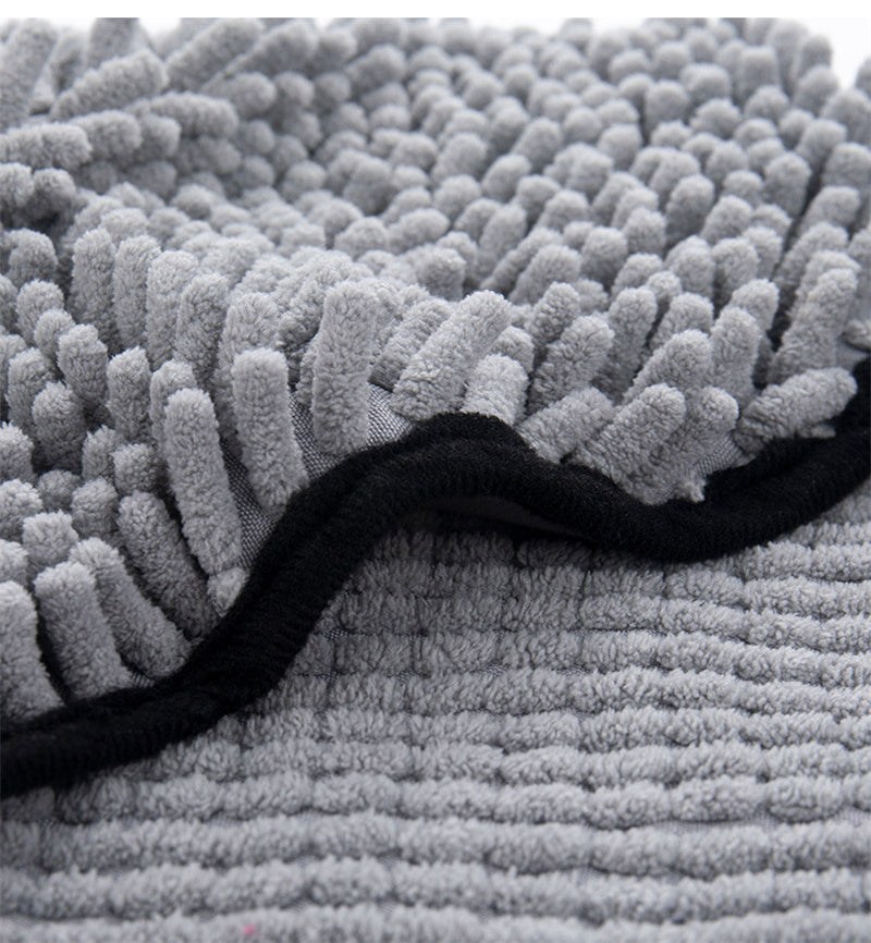 Quick-Dry Microfiber Pet Bath Towel