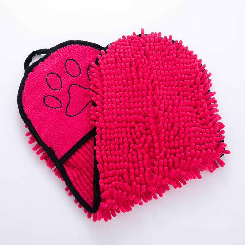 Quick-Dry Microfiber Pet Bath Towel