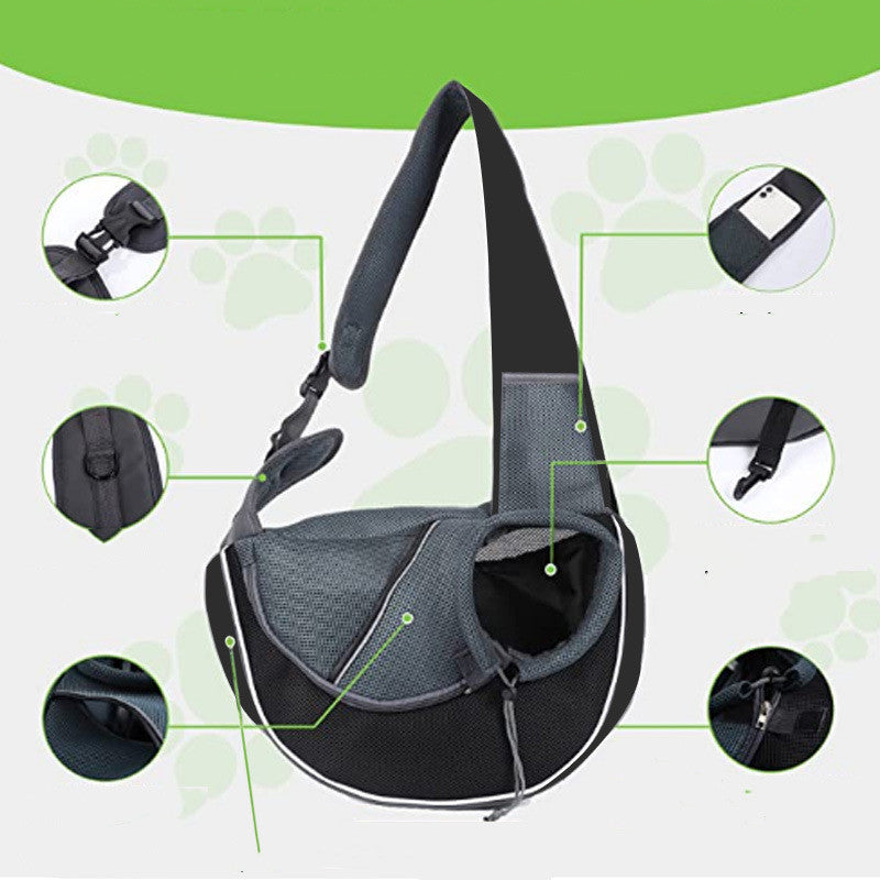 Crossbody Pet Carrier Bag
