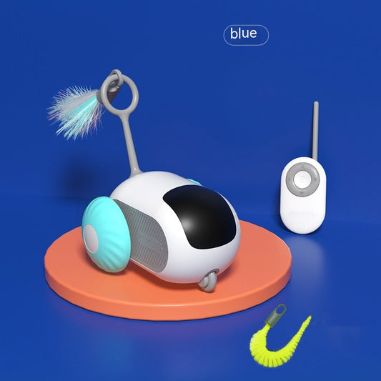 PAWELLE remote control interactive cat toy car