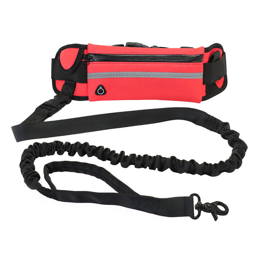 PAWELLE hands-free bungee dog walking belt