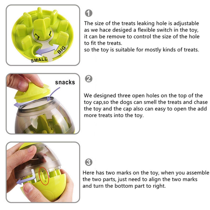 Interactive Pet Food Dispenser Toy