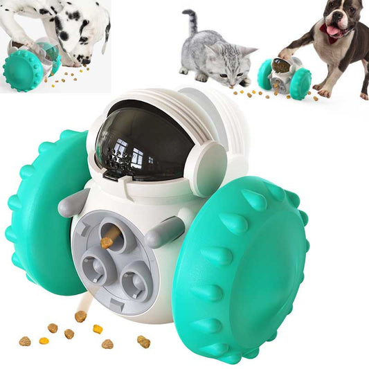 PAWELLE interactive balance car slow feeder toy